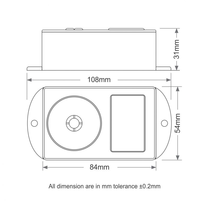 Alertronic Siren with Flasher - AVL135 - Electronic Sirens, Panic Switch, Panic ...