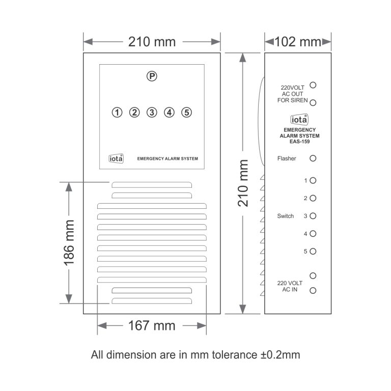 EAS-159 2D Drawing